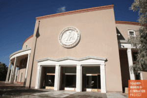 New Mexico Statehouse building in Santa Fe, NM (Photo: Frank Roman/Shutterstock)